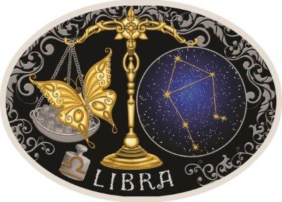 Macedonia - 2014 - 10 Denars - Zodiac Signs LIBRA (PROOF)