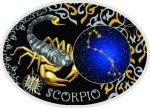 Macedonia - 2014 - 10 Denars - Zodiac Signs SCORPIO (PROOF)