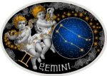 Macedonia - 2015 - 10 Denars - Zodiac Signs GEMINI (PROOF)