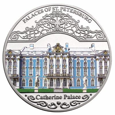 Malawi - 2010 - 20 Kwacha - Palaces of St. Petersburg CATHERINE PALACE (PROOF)