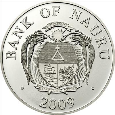 Nauru - 2009 - 1 Dollar - Guardian Angel (PROOF)