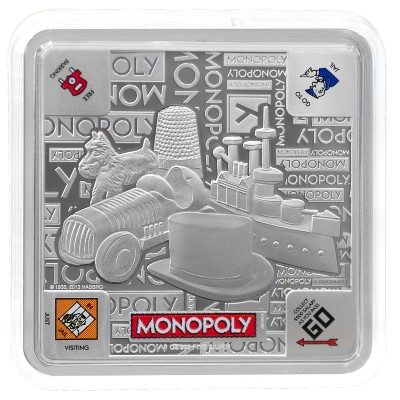 Niue - 2013 - 2x2 Dollars - Monopoly 2 Coin Set (PROOF)