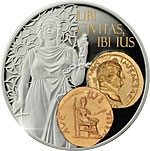 Niue - 2014 - 1 Dollar - Aureus Iustitia (PROOF)