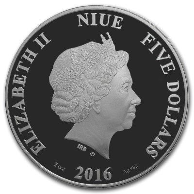 Niue - 2016 - 10 Dollars - Greek Myths OEDIPUS AND SPHINX  (PROOF)