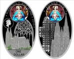 Niue - 2010 - 1 Dollar - Cathedrals COLOGNE (PROOF)