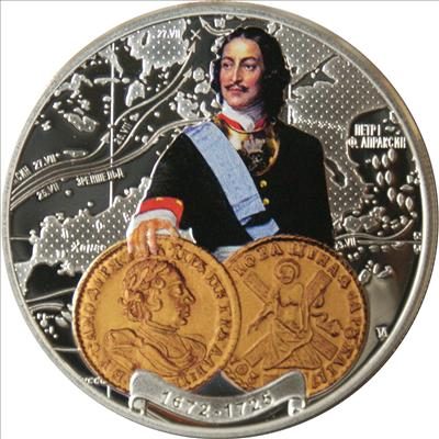 Niue - 2011 - 1 Dollar - Peter the Great (PROOF)