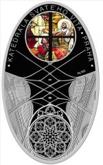 Niue - 2010 - 1 Dollar - Cathedrals PRAHA (PROOF)