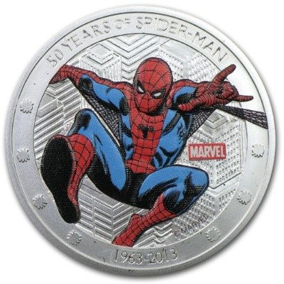 Niue - 2013 - 1 Dollar - 50 years of Spider-Man (PROOF)
