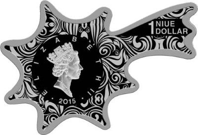 Niue - 2015 - 1 Dollar - Christmas Star  (PROOF)