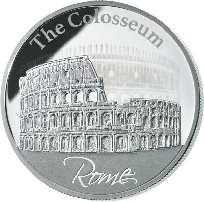 Niue - 2015 - 2 Dollars - The Hologram Collection COLOSSEUM ROME (PROOF)