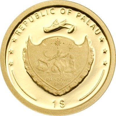 Palau - 2013 - 1 Dollar - Saint Francis of Assisi (PROOF)