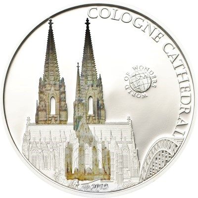 Palau - 2013 - 5 dollar - World of Wonders COLOGNE CATHEDRAL(including box) (PROOF)
