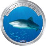 Palau - 2008 - 1 Dollar - Blue Shark (PROOF)