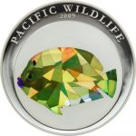 Palau - 2009 - 1 Dollar - Flagfin Angelfish Prism (PROOF)