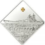 Palau - 2009 - 10 Dollars - The Bismarck Battleship Series (PROOF)
