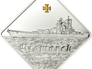 Palau - 2009 - 10 Dollars - The Bismarck Battleship Series (PROOF)