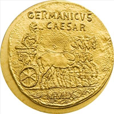 Palau - 2009 - 1 Dollar - The Coins of the Roman Empire GERMANICUS (BU)