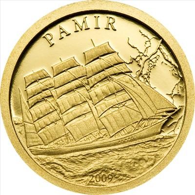 Palau - 2009 - 1 Dollars - Ship Pamir (PROOF)