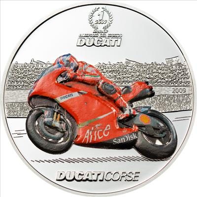 Palau - 2009 - 1 Dollar - Ducati Casey Stoner (PROOF)