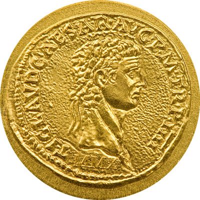 Palau - 2010 - 1 Dollar - The Coins of the Roman Empire CLAUDIUS (BU)
