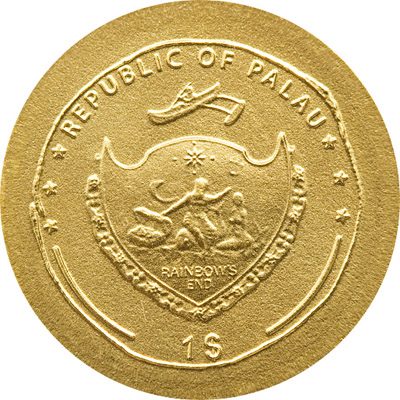 Palau - 2012 - 1 Dollar - The Coins of the Roman Empire THEODOSIUS (BU)