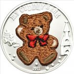 Palau - 2011 - 5 Dollars - Cuddly Bear (PROOF)