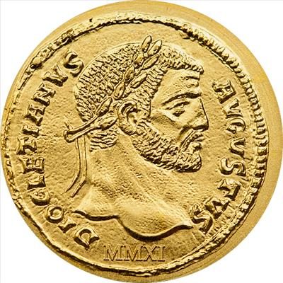 Palau - 2011 - 1 Dollar - The Coins of the Roman Empire DIOCLETIAN (BU)