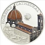 Palau - 2011 - 5 Dollars - World of Wonders FLORENCE CATHEDRAL (PROOF)