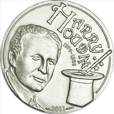 Palau - 2011 - 1 Dollar - Harry Houdini - Magic Box CuNi (PROOF)