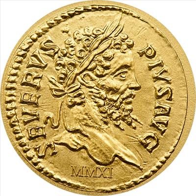 Palau - 2011 - 1 Dollar - The Coins of the Roman Empire SEVERUS (BU)
