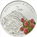 Palau - 2011 - 5 Dollars - Flora & Mountains DYKH TAU (PROOF)