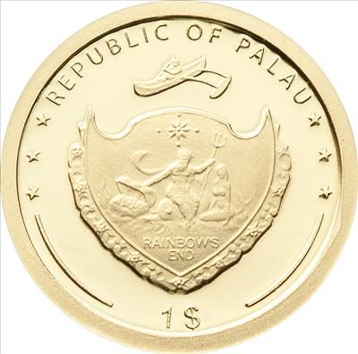 Palau - 2012 - 1 Dollars - Otto von Bismarck (PROOF)