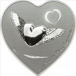 Palau - 2012 - 2 Dollars - My heart flies for you (with box) (PROOF)