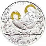 Palau - 2012 - 2 Dollars - Biblical Stories BIRTH OF JESUS (PROOF)