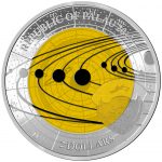 Palau - 2017 - 2 Dollar - Saturn Niobium Solar System