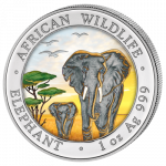 Somalia - 2015 - 100 Shillings - African Wildlife Elephant DAY (BU)