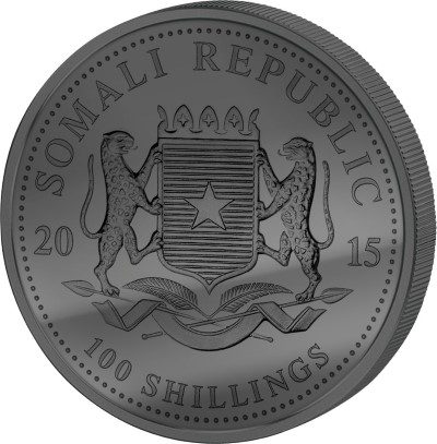 Somalia - 2015 - 100 Shillings - Golden Enigma ELEPHANT (BU)