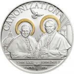 Tanzania - 2014 - 1000 Shillings - Canonization of the Popes PROOF (including box) (PROOF)