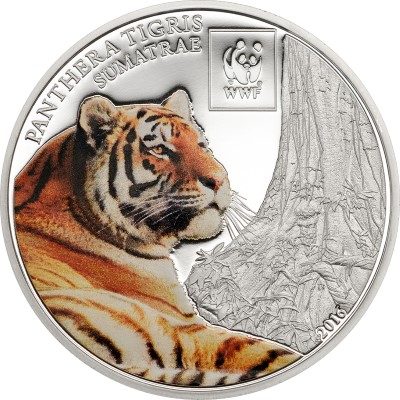 Tanzania - 2016 - 100 Shillings - WWF 2016 SUMATRAN TIGER (including box) (PROOF)