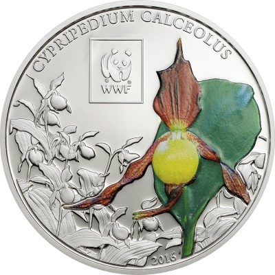 Tanzania - 2016 - 100 Shillings - WWF 2016 LADYS SLIPPER ORCHID (including packaging) (PROOF)