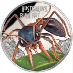 Tuvalu - 2015 - 1 Dollar - Deadly and Dangerous BULL ANT (PROOF)