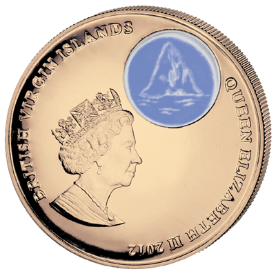 British Virgin Islands - 2012 - 2 dollar - Titanic Bronze (PROOF)
