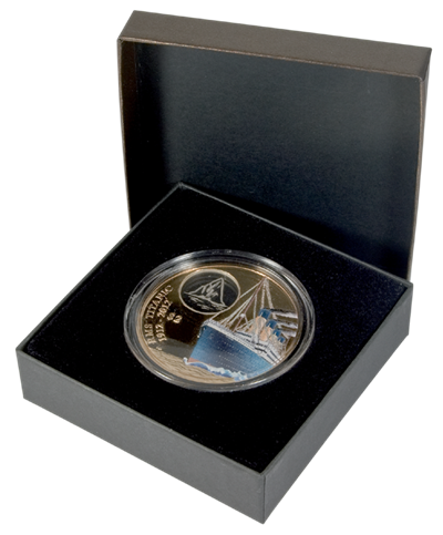 British Virgin Islands - 2012 - 2 dollar - Titanic Bronze (PROOF)