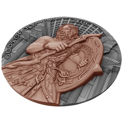Niue - 2016 - 5 Dollars - Gods of Olympus Zeus