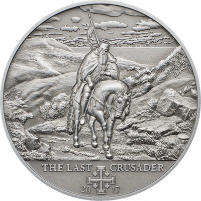 Cook Islands - 2017 - 5 Dollars - History of the Crusades THE LAST CRUSADER (10th Crusade)