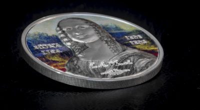 Palau - 2017 - 5 Dollars - Art Revived MONA LISA
