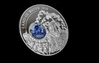 Cook Islands - 2018 - 10 Dollars - Royal Delft Land of Water