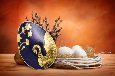 Palau - 2018 - 1 Dollar - Golden Egg SWAN EGG