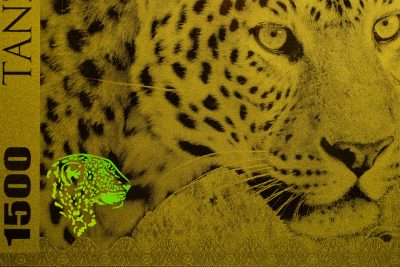 Tanzania - 2018 - 1500 Shillings - Big Five: Leopard