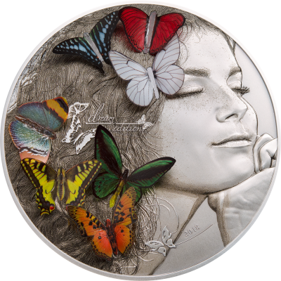 Palau - 2018 - 20 Dollars - Exotic Butterflies Dream Edition